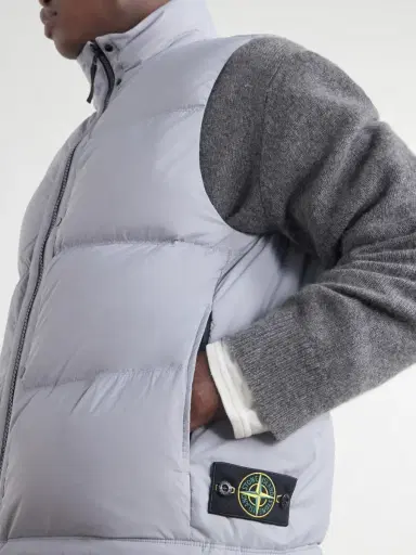 Stone Island Logo-Appliquéd Padded Quilted CORDURA® Ripstop Down Vest - Men | Thumbnail 5
