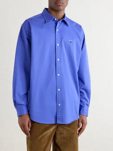 Aimé Leon Dore Logo-Embroidered Cotton Shirt - Men | Thumbnail 3 Aimé Leon Dore Logo-Embroidered Cotton Shirt - Men | Thumbnail 3