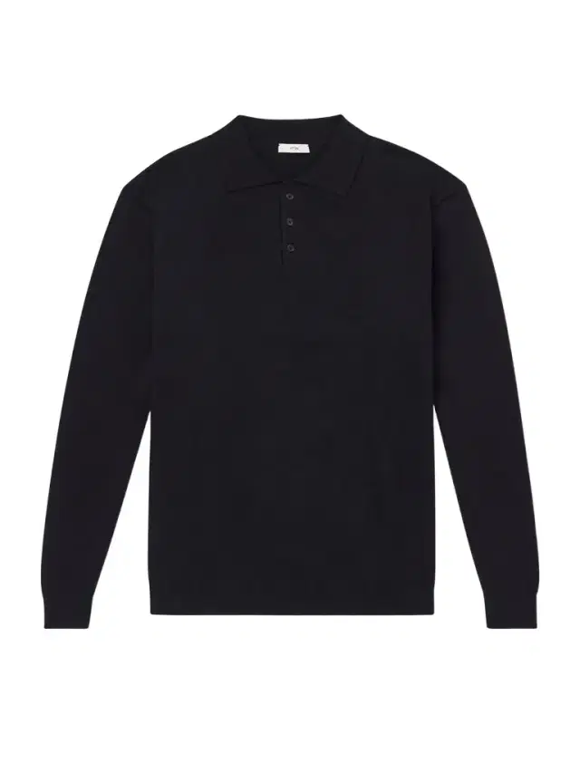 ATON Cotton-Blend Polo Sweater - Men