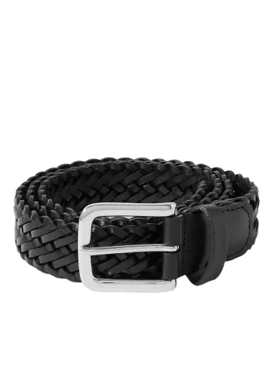 Anderson's 3cm Woven Leather Belt - Men | Thumbnail 1