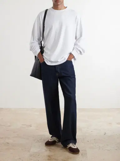 Dries Van Noten Hegland Cotton-Jersey T-Shirt - Men | Thumbnail 2