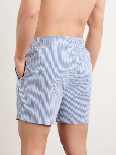 Onia Charles Straight-Fit Mid-Length Striped Seersucker Swim Shorts - Men | Thumbnail 3 Onia Charles Straight-Fit Mid-Length Striped Seersucker Swim Shorts - Men | Thumbnail 3