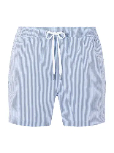 Onia Charles Straight-Fit Mid-Length Striped Seersucker Swim Shorts - Men | Thumbnail 1 Onia Charles Straight-Fit Mid-Length Striped Seersucker Swim Shorts - Men | Thumbnail 1