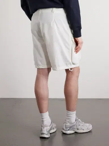 Stone Island Straight-Leg Camouflage-Print Ripstop Cotton-Blend Shorts - Men | Thumbnail 4 Stone Island Straight-Leg Camouflage-Print Ripstop Cotton-Blend Shorts - Men | Thumbnail 4