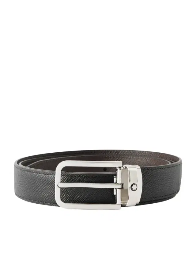 Montblanc 3cm Leather Belt - Men