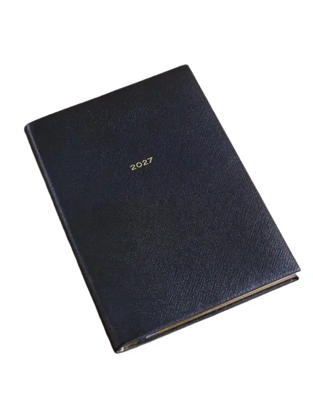 Smythson 2027 Soho Panama Cross-Grain Leather Diary - Men