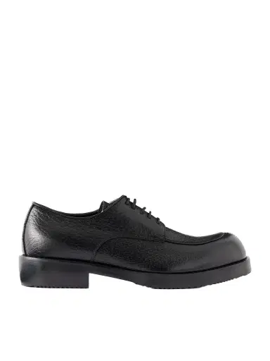 Dries Van Noten Textured-Leather Derby Shoes - Men | Thumbnail 1