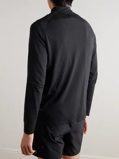 lululemon Metal Vent Tech 2.5 Slim-Fit Stretch-Jersey Half-Zip Top - Men | Thumbnail 3 lululemon Metal Vent Tech 2.5 Slim-Fit Stretch-Jersey Half-Zip Top - Men | Thumbnail 3