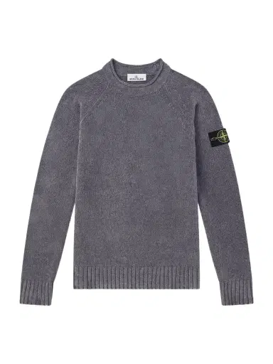 Stone Island Mouliné Cotton-Chenille Sweater - Men | Thumbnail 1 Stone Island Mouliné Cotton-Chenille Sweater - Men | Thumbnail 1
