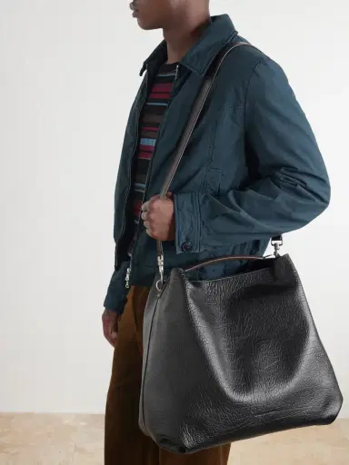 Dries Van Noten Leather Tote Bag - Men | Thumbnail 3