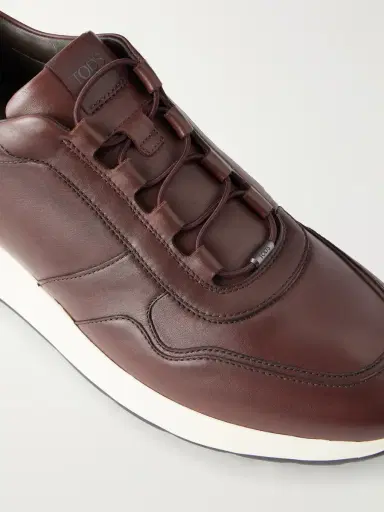Tod's Paneled Leather Sneakers - Men | Thumbnail 5 Tod's Paneled Leather Sneakers - Men | Thumbnail 5