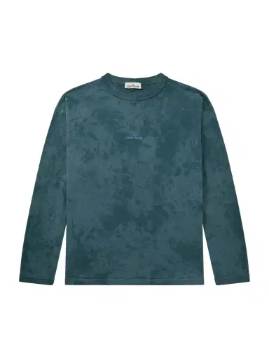 Stone Island Logo-Print Cotton-Jersey T-Shirt - Men | Thumbnail 1 Stone Island Logo-Print Cotton-Jersey T-Shirt - Men | Thumbnail 1