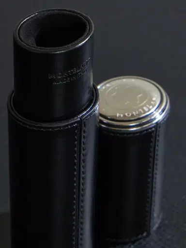 Montblanc Meisterstück Leather and Silver-Tone Pen Pouch - Men | Thumbnail 3
