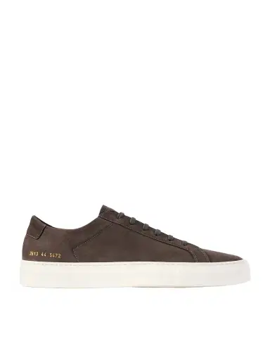 Common Projects Achilles Nubuck Sneakers - Men | Thumbnail 1 Common Projects Achilles Nubuck Sneakers - Men | Thumbnail 1