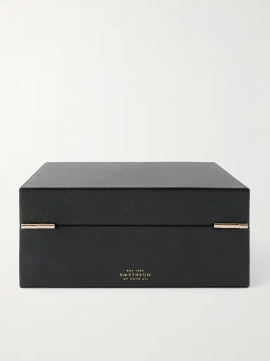 Smythson Mara Croc-Effect Leather Six-Piece Watch Box - Men | Thumbnail 3 Smythson Mara Croc-Effect Leather Six-Piece Watch Box - Men | Thumbnail 3
