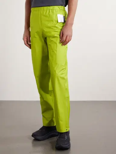 Satisfy Straight-Leg Pertex® 3L Rain Logo-Appliquéd Recycled-Ripstop Trousers - Men | Thumbnail 3 Satisfy Straight-Leg Pertex® 3L Rain Logo-Appliquéd Recycled-Ripstop Trousers - Men | Thumbnail 3