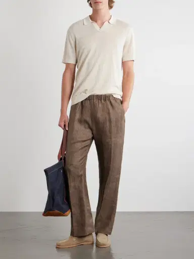 Onia Johnny Linen Polo Shirt - Men | Thumbnail 2 Onia Johnny Linen Polo Shirt - Men | Thumbnail 2
