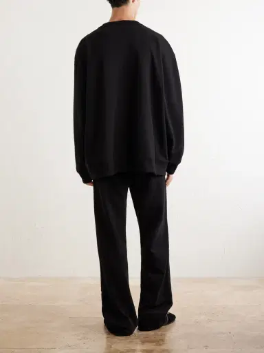 Dries Van Noten Hax Oversized Cotton Sweatshirt - Men | Thumbnail 4