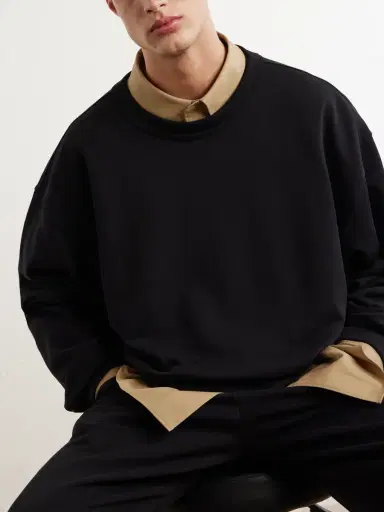 Dries Van Noten Hax Oversized Cotton Sweatshirt - Men | Thumbnail 5