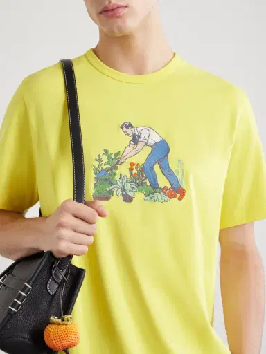 JW Anderson Gardener Embroidered Cotton-Jersey T-Shirt - Men | Thumbnail 5 JW Anderson Gardener Embroidered Cotton-Jersey T-Shirt - Men | Thumbnail 5