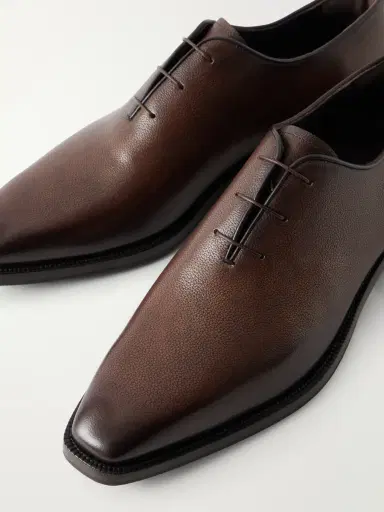 Berluti Alessandro Demesure Leather Oxford Shoes - Men | Thumbnail 5