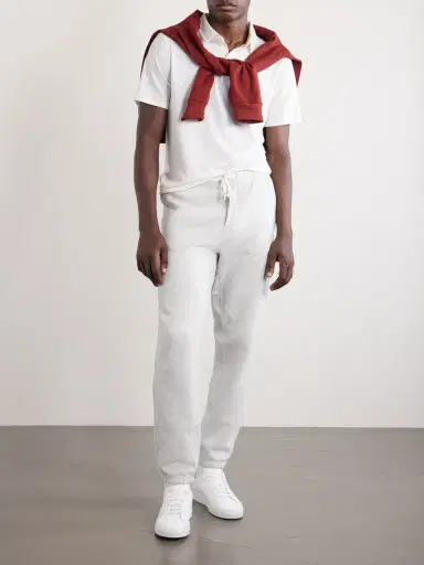 lululemon Steady State Tapered Cotton-Blend Jersey Sweatpants - Men | Thumbnail 2 lululemon Steady State Tapered Cotton-Blend Jersey Sweatpants - Men | Thumbnail 2