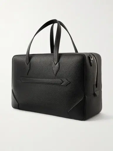 Montblanc Full-Grain Leather Weekend Bag - Men | Thumbnail 4 Montblanc Full-Grain Leather Weekend Bag - Men | Thumbnail 4