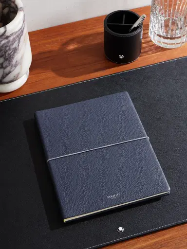 Serapian Large Logo-Print Full-Grain Cachemire Leather Notebook - Men | Thumbnail 2 Serapian Large Logo-Print Full-Grain Cachemire Leather Notebook - Men | Thumbnail 2