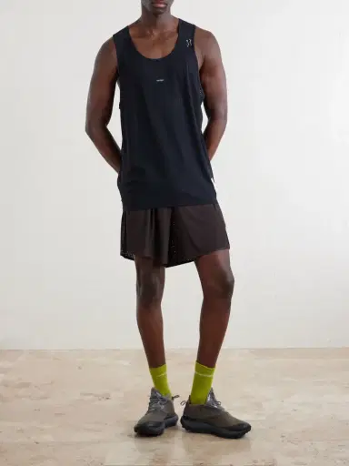 Satisfy Straight-Leg Logo-Appliquéd 5" Space‑O™ Shorts - Men | Thumbnail 2 Satisfy Straight-Leg Logo-Appliquéd 5" Space‑O™ Shorts - Men | Thumbnail 2