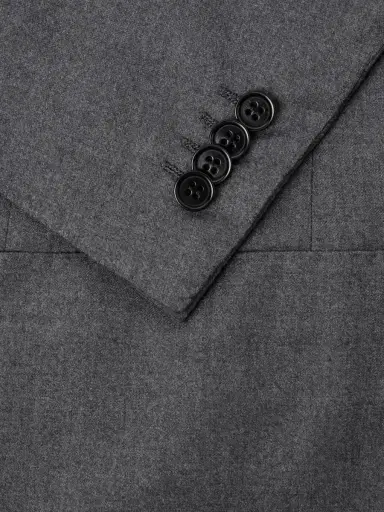 Kiton Brushed Wool Suit Jacket - Men | Thumbnail 6 Kiton Brushed Wool Suit Jacket - Men | Thumbnail 6
