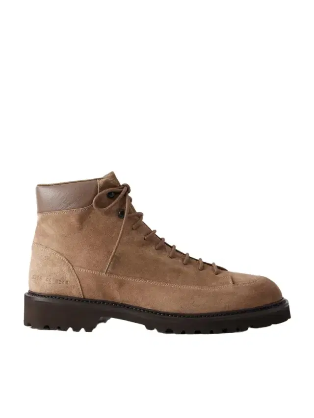 Common Projects Leather-Trimmed Suede Hiking Boots - Men