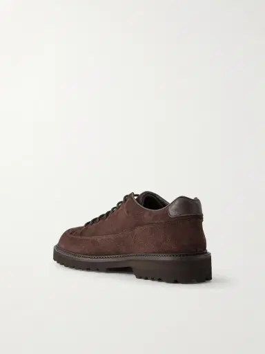 Common Projects Leather-Trimmed Suede Hiking Boots - Men | Thumbnail 4 Common Projects Leather-Trimmed Suede Hiking Boots - Men | Thumbnail 4