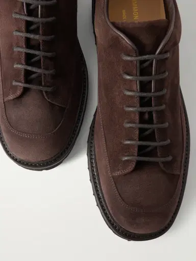 Common Projects Leather-Trimmed Suede Hiking Boots - Men | Thumbnail 5 Common Projects Leather-Trimmed Suede Hiking Boots - Men | Thumbnail 5