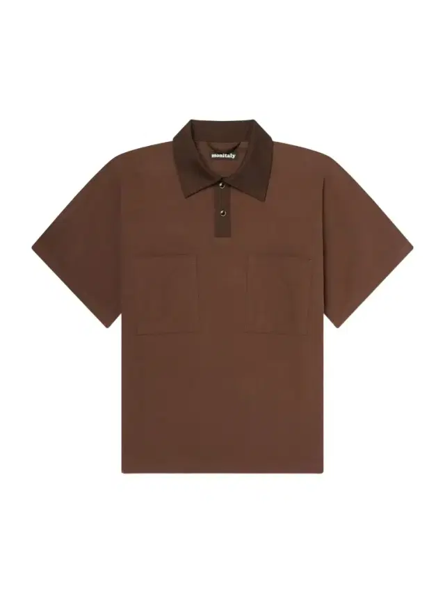 Monitaly Poloponcho Cotton Polo Shirt - Men
