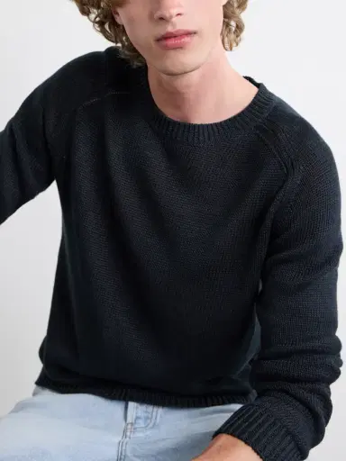 Studio Nicholson Costes Linen Sweater - Men | Thumbnail 5