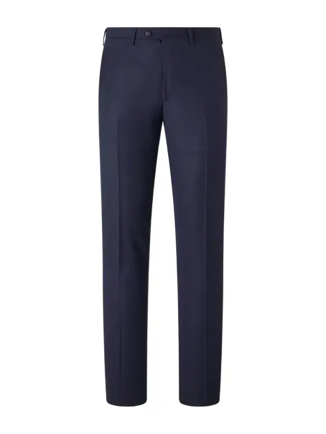 Kiton Straight-Leg Virgin Wool Suit Trousers - Men