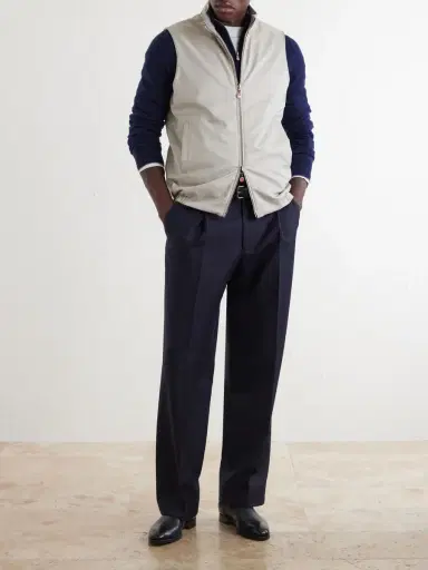 Kiton Reversible Shell Gilet - Men | Thumbnail 2