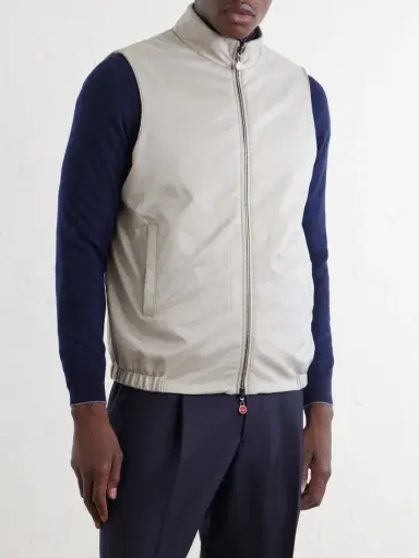 Kiton Reversible Shell Gilet - Men | Thumbnail 3