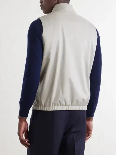 Kiton Reversible Shell Gilet - Men | Thumbnail 4