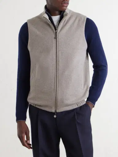 Kiton Reversible Shell Gilet - Men | Thumbnail 6