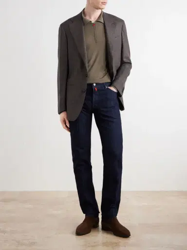 Kiton Straight-Leg Jeans - Men | Thumbnail 2 Kiton Straight-Leg Jeans - Men | Thumbnail 2