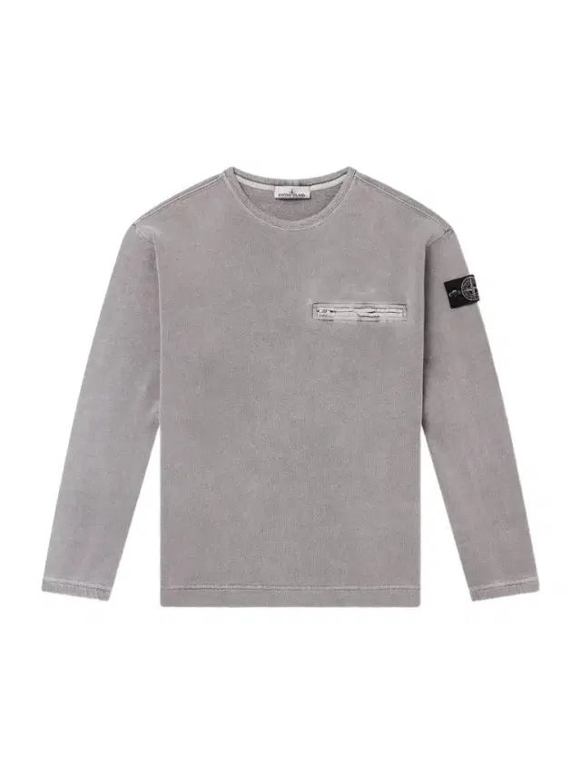Stone Island Garment-Dyed Cotton-Fleece Sweatshirt - Men