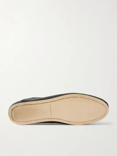 George Cleverley Mayfair Collapsible-Heel Full-Grain Leather Loafers - Men | Thumbnail 3
