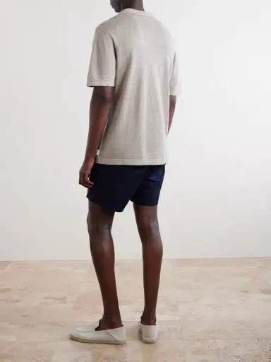 Onia Linen Polo Shirt - Men | Thumbnail 4
