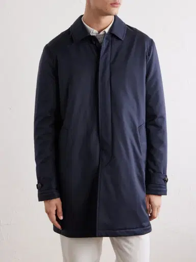 Kiton Reversible Padded Twill Jacket - Men | Thumbnail 3 Kiton Reversible Padded Twill Jacket - Men | Thumbnail 3