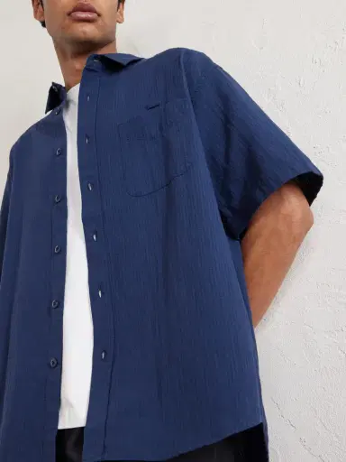 FrizmWORKS Cotton-Seersucker Shirt - Men | Thumbnail 5 FrizmWORKS Cotton-Seersucker Shirt - Men | Thumbnail 5