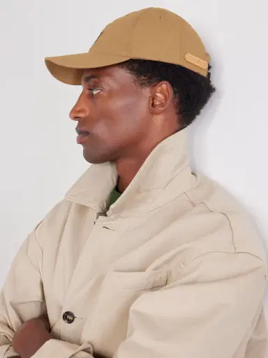 JW Anderson Logo-Embroidered Corduroy-Trimmed Waxed Cotton Baseball Cap - Men | Thumbnail 3 JW Anderson Logo-Embroidered Corduroy-Trimmed Waxed Cotton Baseball Cap - Men | Thumbnail 3