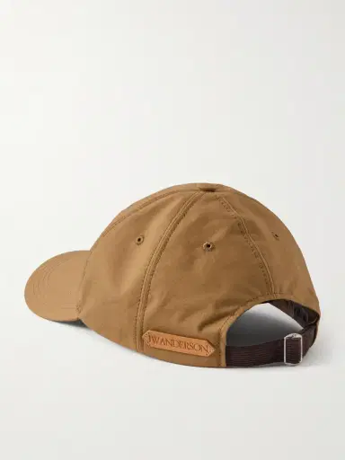JW Anderson Logo-Embroidered Corduroy-Trimmed Waxed Cotton Baseball Cap - Men | Thumbnail 4 JW Anderson Logo-Embroidered Corduroy-Trimmed Waxed Cotton Baseball Cap - Men | Thumbnail 4