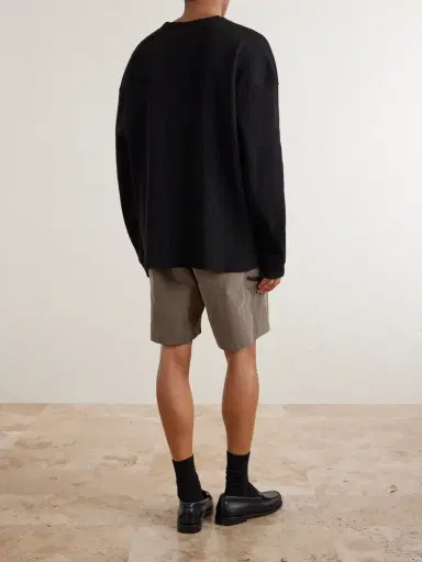 FrizmWORKS Oversized Waffle-Knit Cotton-Blend T-Shirt - Men | Thumbnail 4 FrizmWORKS Oversized Waffle-Knit Cotton-Blend T-Shirt - Men | Thumbnail 4