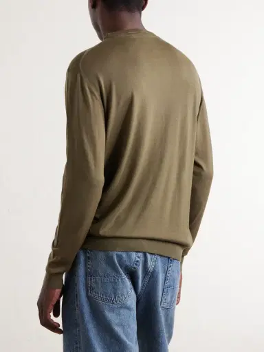 Kiton Wool Knit Sweater - Men | Thumbnail 4